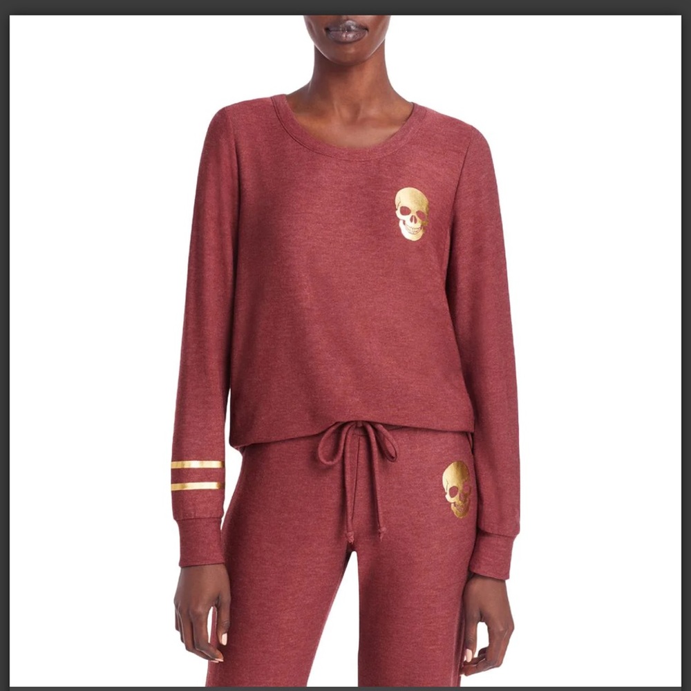 CHASER PRINTED CREW NECK SWEATSHIRT